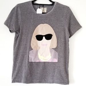 Life Is A Joke 11 Paris Anna Wintour pop art tee